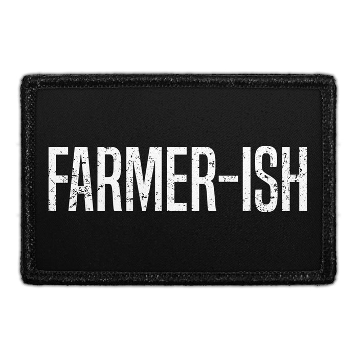 Farmer-ish - Removable Patch - Pull Patch - Removable Patches For Authentic Flexfit and Snapback Hats