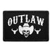 Outlaw - Removable Patch - Pull Patch - Removable Patches For Authentic Flexfit and Snapback Hats
