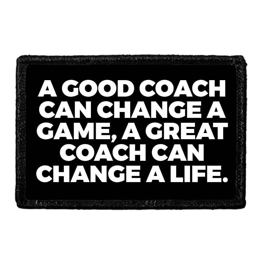 Assistant Coach Patch A Good Coach Can Change A Game, A Great Coach Can Change A Life. - Rem ...
