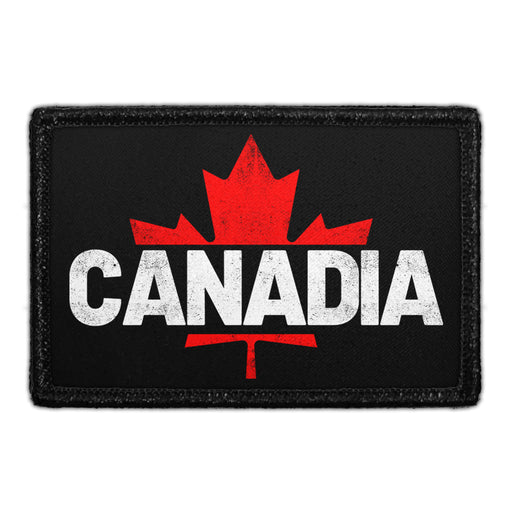 Canadia - Removable Patch - Pull Patch - Removable Patches That Stick To Your Gear