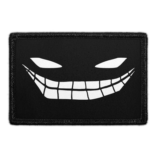 Evil Smile - Removable Patch - Pull Patch - Removable Patches That Stick To Your Gear