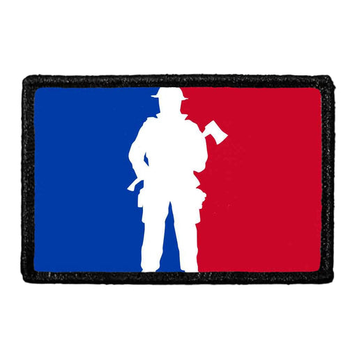 Fireman League - Removable Patch - Pull Patch - Removable Patches That Stick To Your Gear