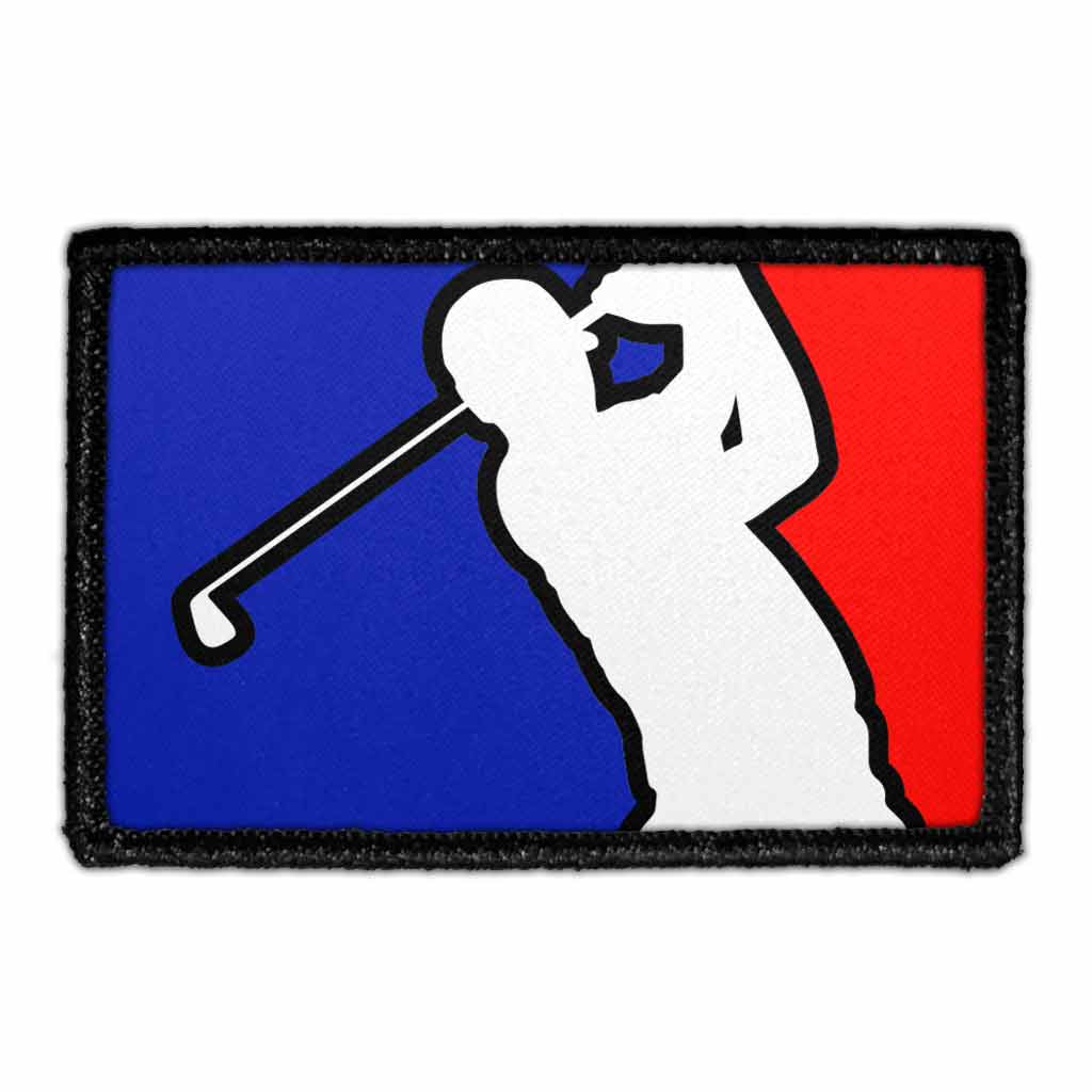 Golfing League - Removable Patch - Pull Patch - Removable Patches That Stick To Your Gear