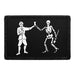 Pirate Bartholomew Roberts Flag - Removable Patch - Pull Patch - Removable Patches That Stick To Your Gear