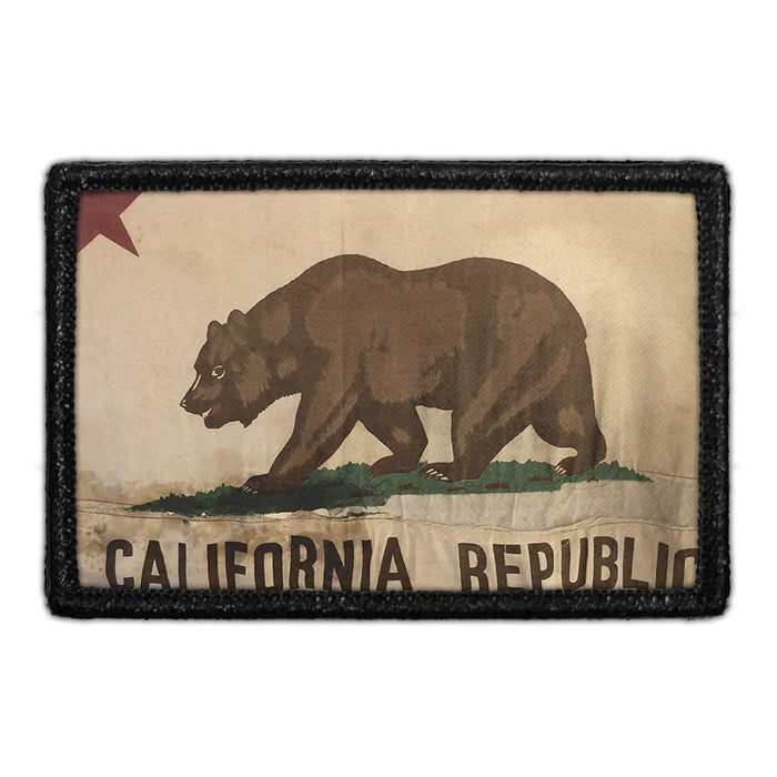 California Republic - Removable Patch - Pull Patch - Removable Patches That Stick To Your Gear