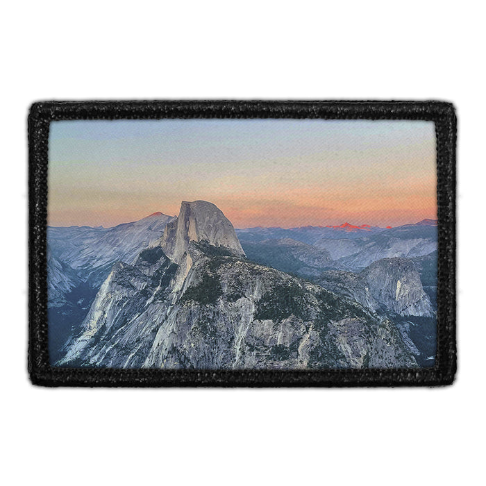 Glacier Point Half Dome - Removable Patch - Pull Patch - Removable Patches That Stick To Your Gear