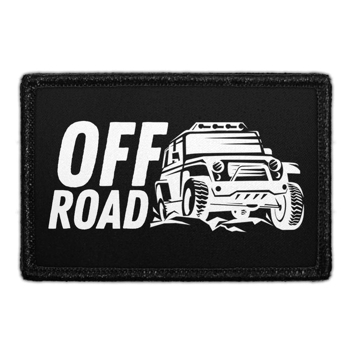 Off Road - 4x4 - Removable Patch - Pull Patch - Removable Patches That Stick To Your Gear