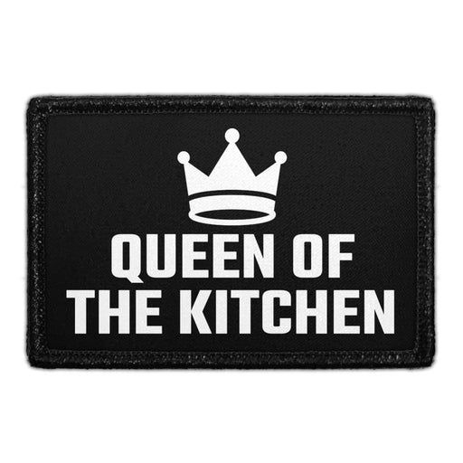 Queen Of The Kitchen - Removable Patch - Pull Patch - Removable Patches That Stick To Your Gear