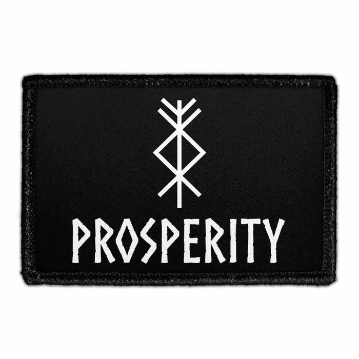 Viking Symbol - Prosperity - Removable Patch - Pull Patch - Removable Patches That Stick To Your Gear