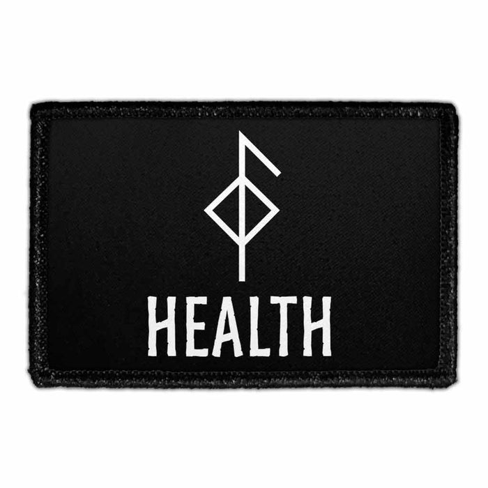 Viking Symbol - Health - Removable Patch - Pull Patch - Removable Patches That Stick To Your Gear