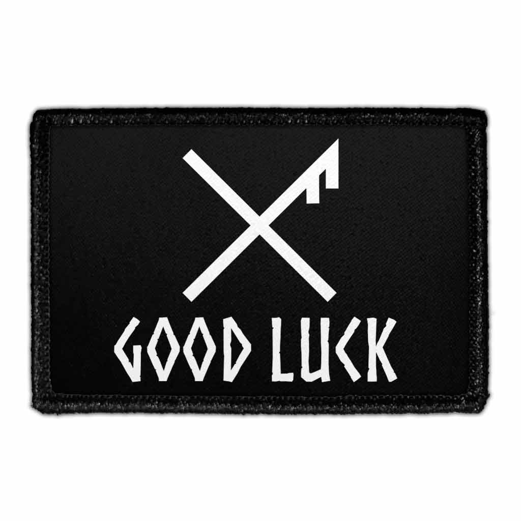 Viking Symbol - Good Luck - Removable Patch - Pull Patch - Removable Patches That Stick To Your Gear