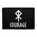 Viking Symbol - Courage - Removable Patch - Pull Patch - Removable Patches That Stick To Your Gear