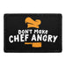 Don't Make Chef Angry - Removable Patch - Pull Patch - Removable Patches That Stick To Your Gear