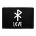 Viking Symbol - Love - Removable Patch - Pull Patch - Removable Patches That Stick To Your Gear