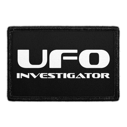 UFO Investigator - Removable Patch - Pull Patch - Removable Patches That Stick To Your Gear
