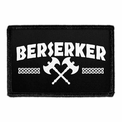 Berserker - Removable Patch - Pull Patch - Removable Patches That Stick To Your Gear