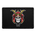 Skull With Samurai Helmet - Removable Patch - Pull Patch - Removable Patches That Stick To Your Gear