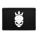 Skull With Crown - Removable Patch - Pull Patch - Removable Patches That Stick To Your Gear