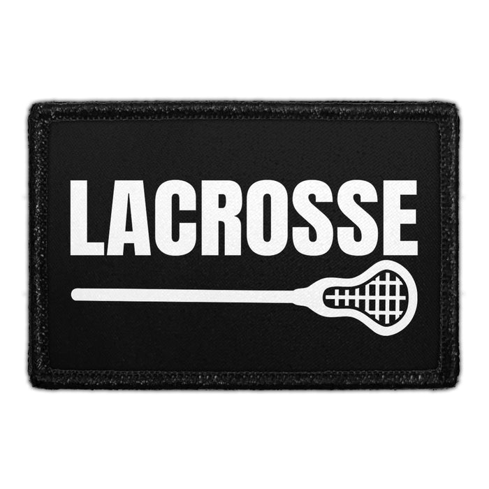 LACROSSETEXT - Removable Patch - Pull Patch - Removable Patches That Stick To Your Gear