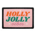 Holly Jolly Vibes Retro - Removable Patch - Pull Patch - Removable Patches That Stick To Your Gear