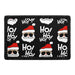 Ho Ho Ho with Santa - Removable Patch - Pull Patch - Removable Patches That Stick To Your Gear