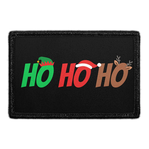 Ho Ho Ho - Removable Patch - Pull Patch - Removable Patches That Stick To Your Gear