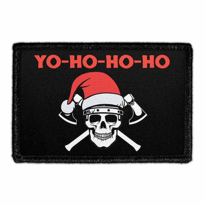 Christmas Pirate - Removable Patch - Pull Patch - Removable Patches That Stick To Your Gear