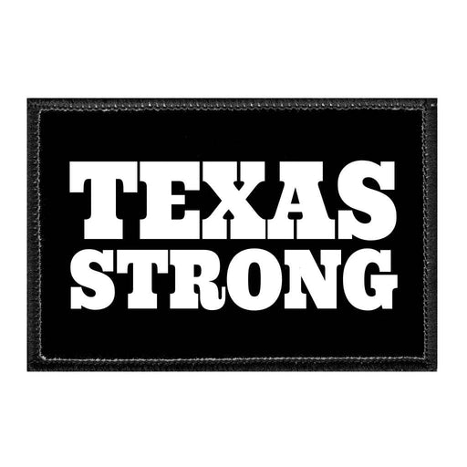 TEXASSTRONG - Removable Patch - Pull Patch - Removable Patches For Hats - Removable Patch