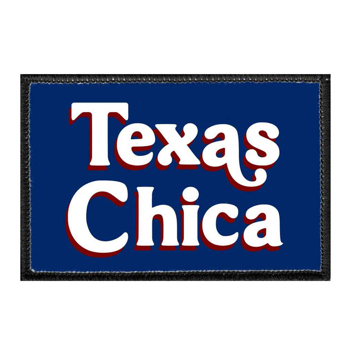 TEXASCHICA - Removable Patch - Pull Patch - Removable Patches For Hats - Removable Patch