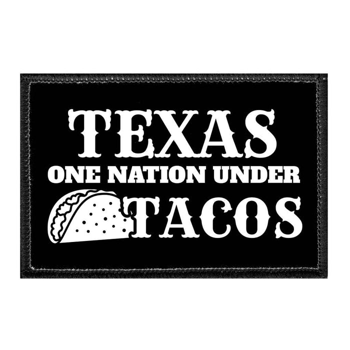 TEXAS-ONENATIONUNDERTACOS - Removable Patch - Pull Patch - Removable Patches That Stick To Your Gear