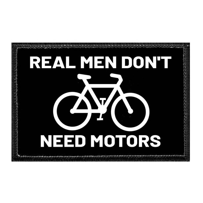 REALMENDON_TNEEDMOTORS - Removable Patch - Pull Patch - Removable Patches That Stick To Your Gear