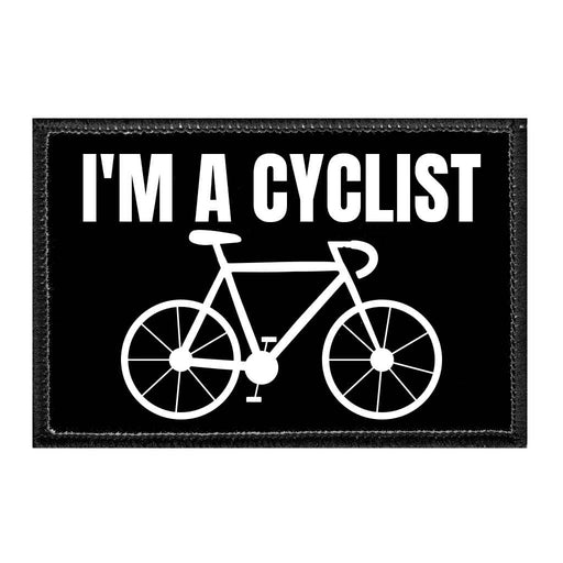 I_MACYCLIST - Removable Patch - Pull Patch - Removable Patches That Stick To Your Gear