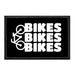 BIKESBIKESBIKES - Removable Patch - Pull Patch - Removable Patches That Stick To Your Gear