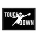 Touch Down - Football - Removable Patch - Pull Patch - Removable Patches That Stick To Your Gear