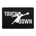 TOUCH_DOWN_-_FOOTBALL. Meta Data - Crop Image Text - - Removable Patch - Pull Patch - Removable Patches For Authentic Flexfit and Snapback Hats