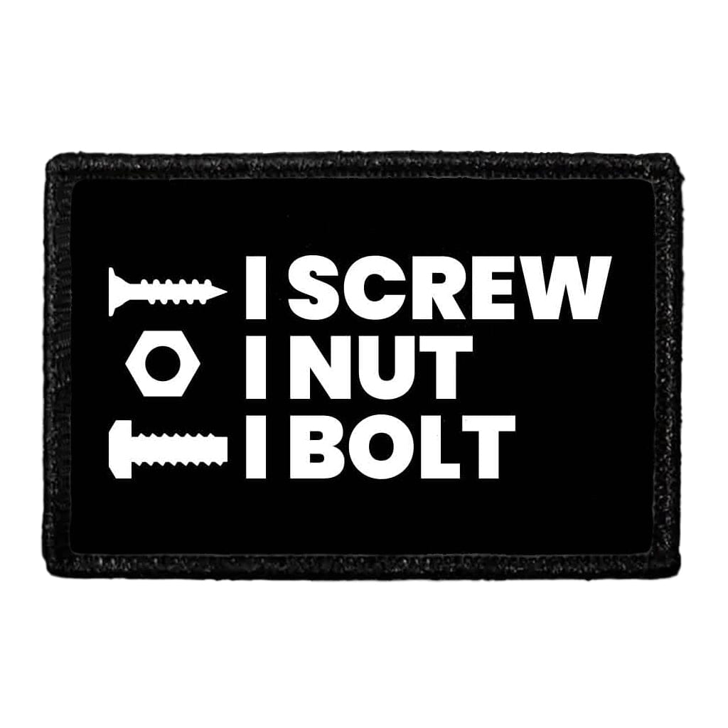 Mechanic - I Screw, I Nut, I Bold - Removable Patch — Pull Patch ...