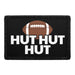 Hut Hut Hut - Removable Patch - Pull Patch - Removable Patches That Stick To Your Gear