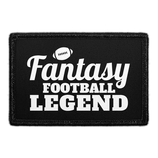 Fantasy Football Legend - Removable Patch - Pull Patch - Removable Patches That Stick To Your Gear