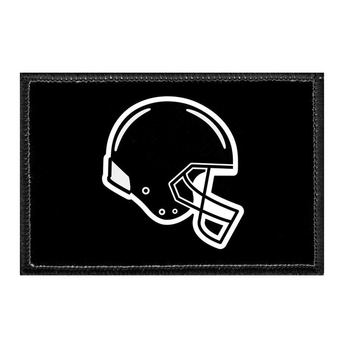 Football Helmet - Removable Patch - Pull Patch - Removable Patches That Stick To Your Gear