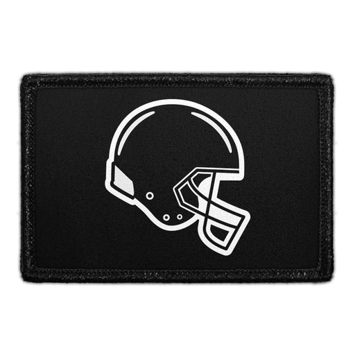 Football Helmet - Removable Patch - Pull Patch - Removable Patches That Stick To Your Gear