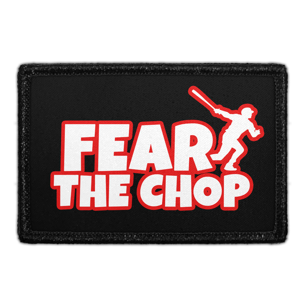 Fear The Chop - Removable Patch — Pull Patch - Removable Patches That ...