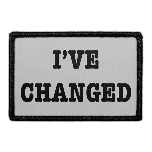 I've Changed - Removable Patch - Pull Patch - Removable Patches For Authentic Flexfit and Snapback Hats