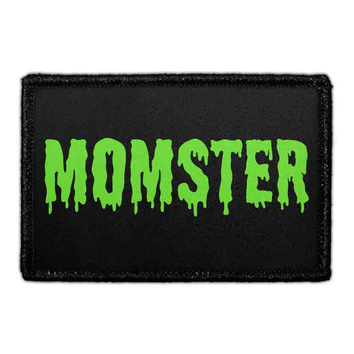 Momster - Removable Patch - Pull Patch - Removable Patches For Authentic Flexfit and Snapback Hats