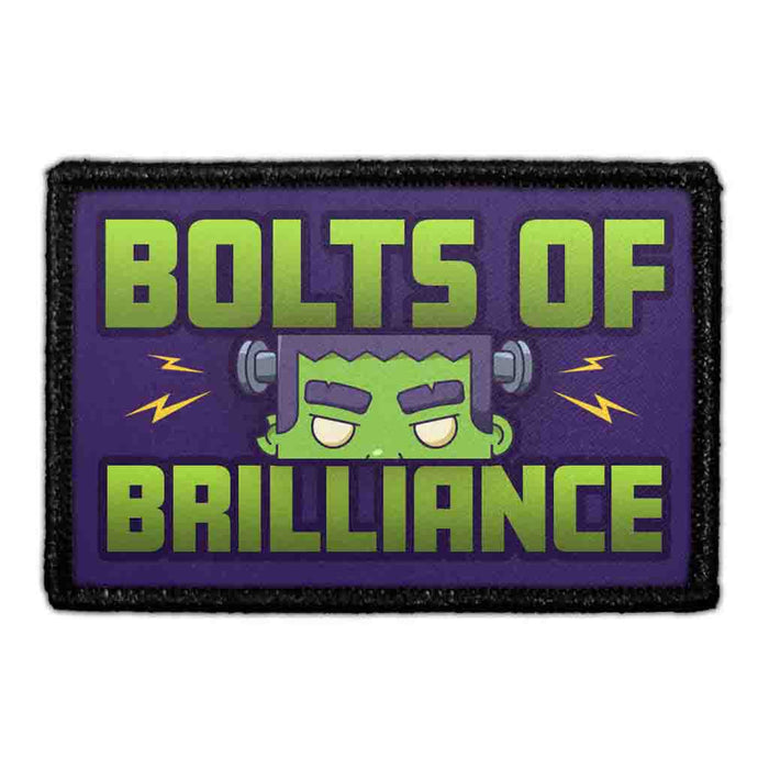 Bolts Of Brilliance - Removable Patch - Pull Patch - Removable Patches For Authentic Flexfit and Snapback Hats