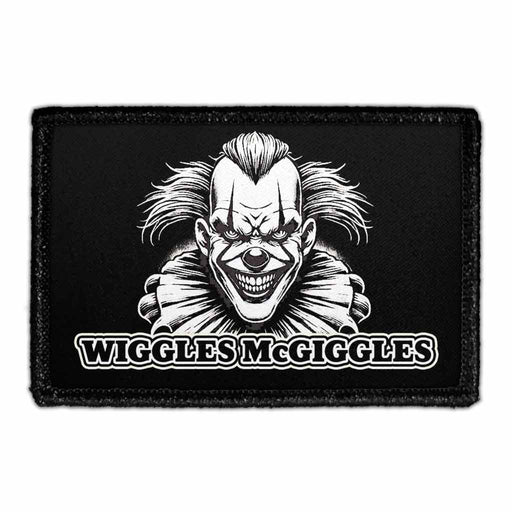 Wiggles McGiggles - Scary Clown - Removable Patch - Pull Patch - Removable Patches For Authentic Flexfit and Snapback Hats