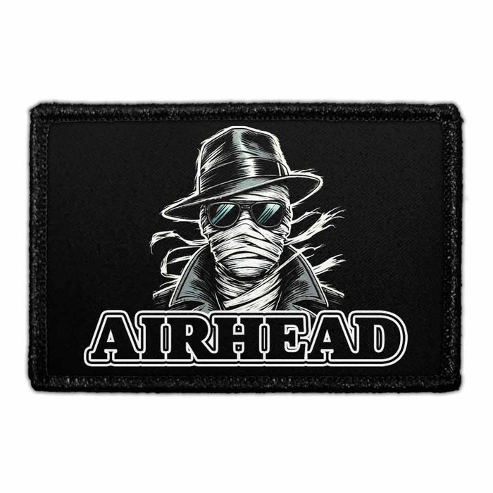 Air Head - Invisible Man - Removable Patch - Pull Patch - Removable Patches For Authentic Flexfit and Snapback Hats