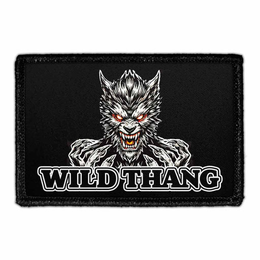 Wild Thang - Werewolf - Removable Patch - Pull Patch - Removable Patches For Authentic Flexfit and Snapback Hats