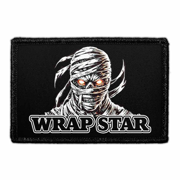 Wrap Star - Mummy - Removable Patch - Pull Patch - Removable Patches For Authentic Flexfit and Snapback Hats