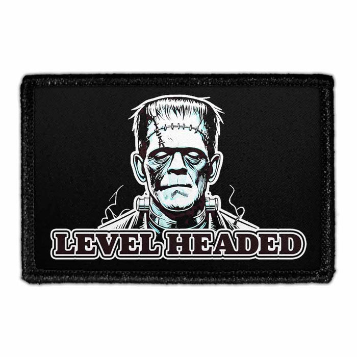 Level Headed - Frankenstein - Removable Patch - Pull Patch - Removable Patches For Authentic Flexfit and Snapback Hats