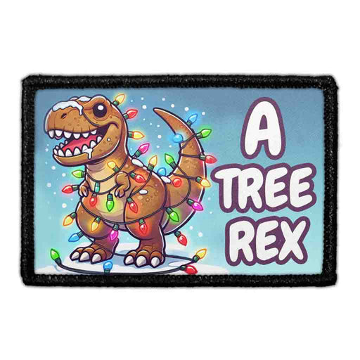 Tree-Rex - Removable Patch - Pull Patch - Removable Patches For Authentic Flexfit and Snapback Hats